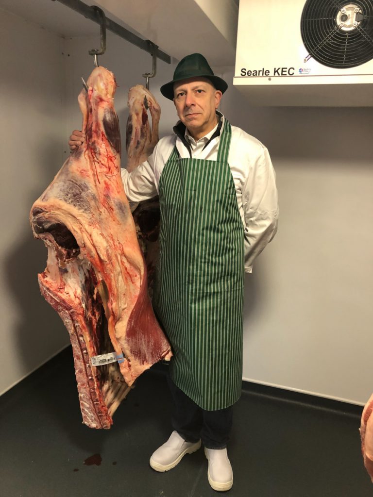 Andy, our master butcher
